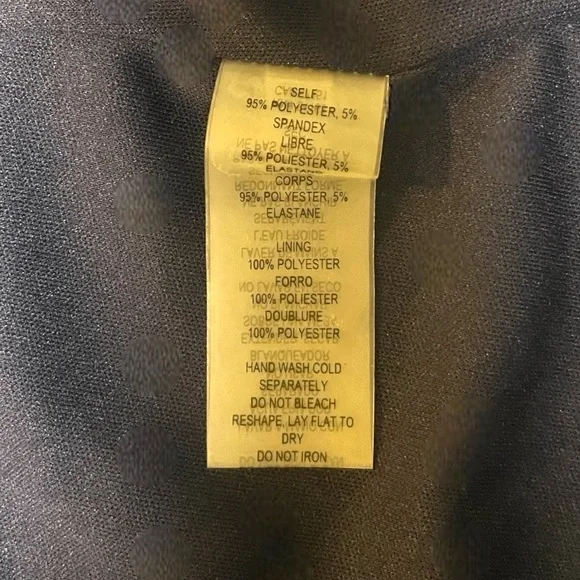 Vince Camuto navy gown NWT - Picture 5 of 5